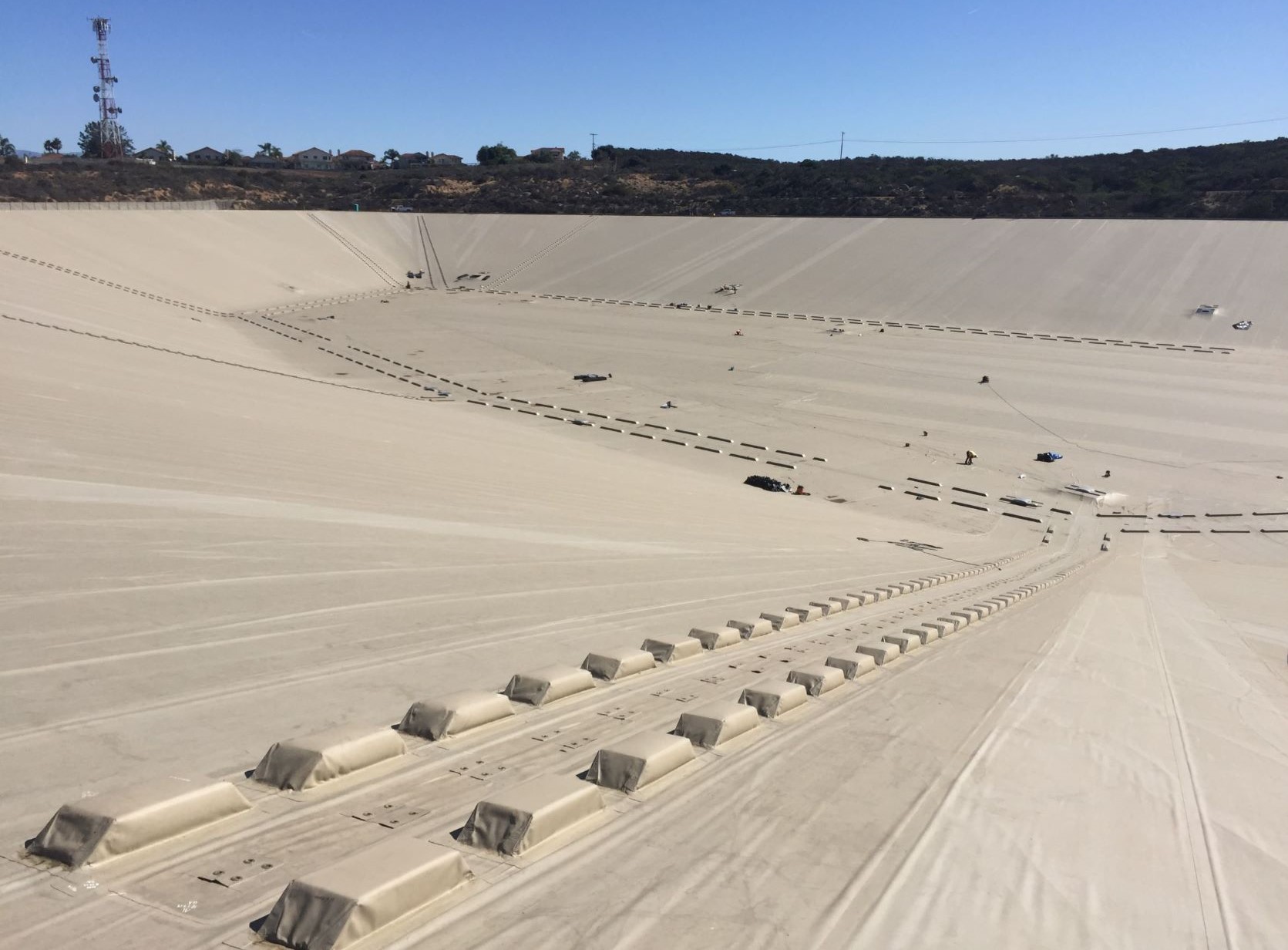 Maerkle Reservoir Floating Cover Project